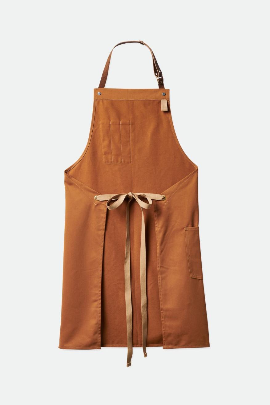 Accesorios Brixton Artifact All Purpose Apron Unisex Marrones | 108974JDN