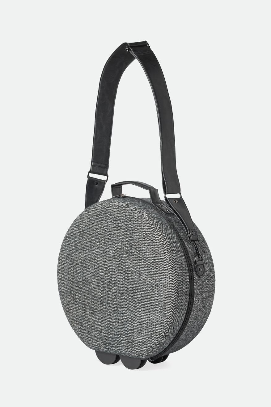 Accesorios Brixton Done Proper Fedora Travel Case Unisex Gris Negras | 394812UOD