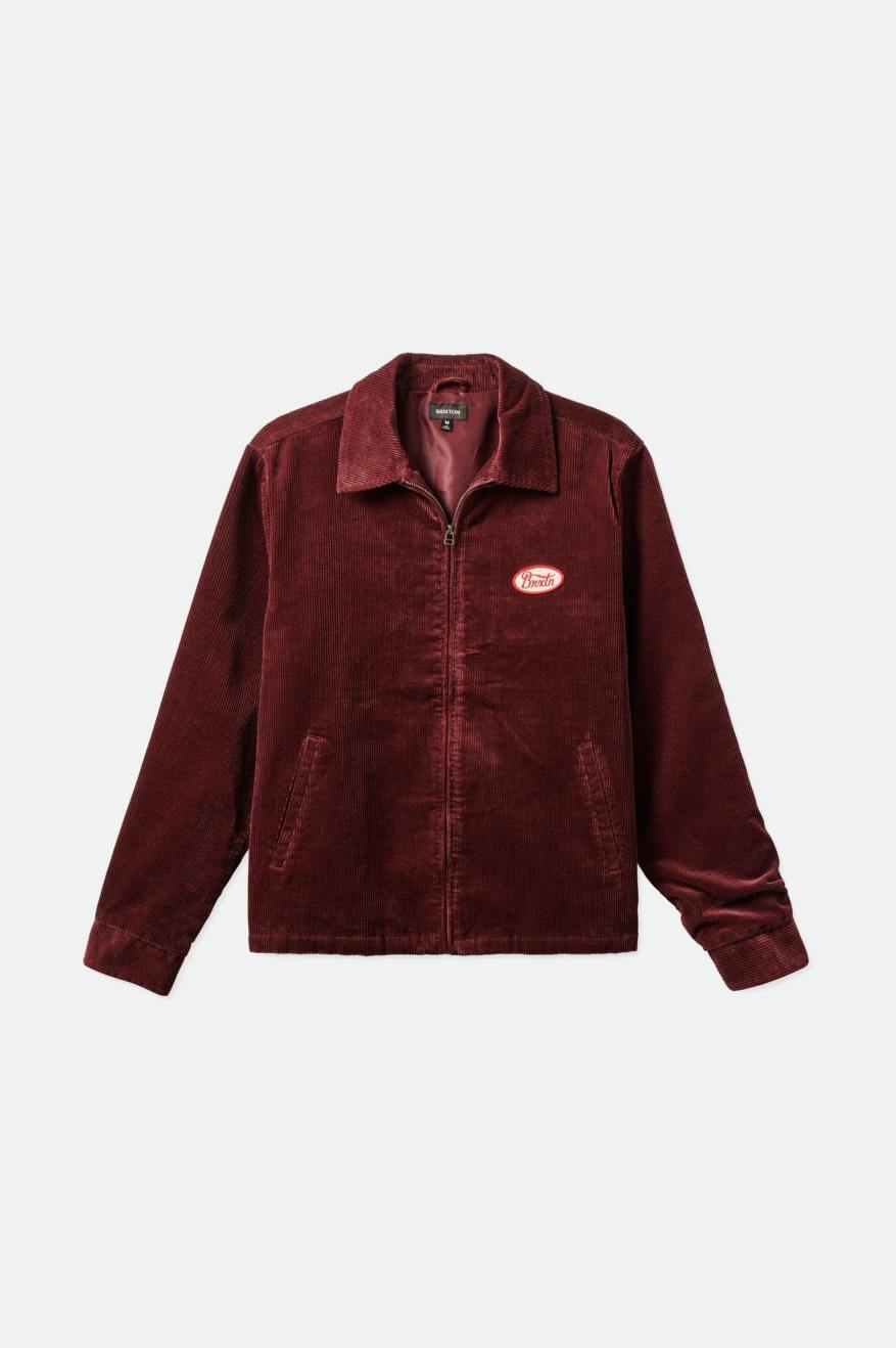 Chaquetas Brixton Utopia Hombre Rojas | 651927SOT