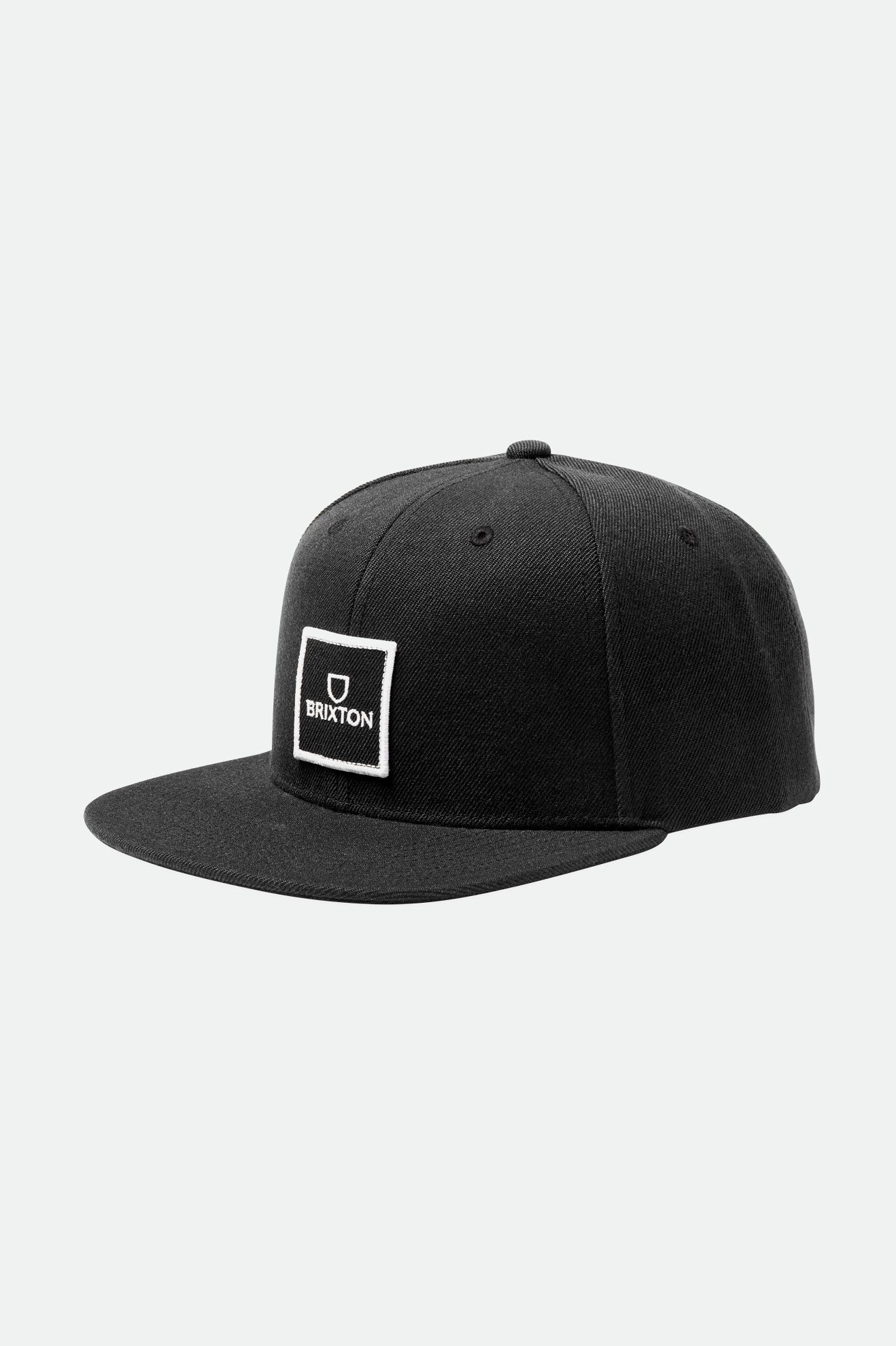 Gorras Brixton Alpha Square Netplus MP Hombre Negras | 419206BRM