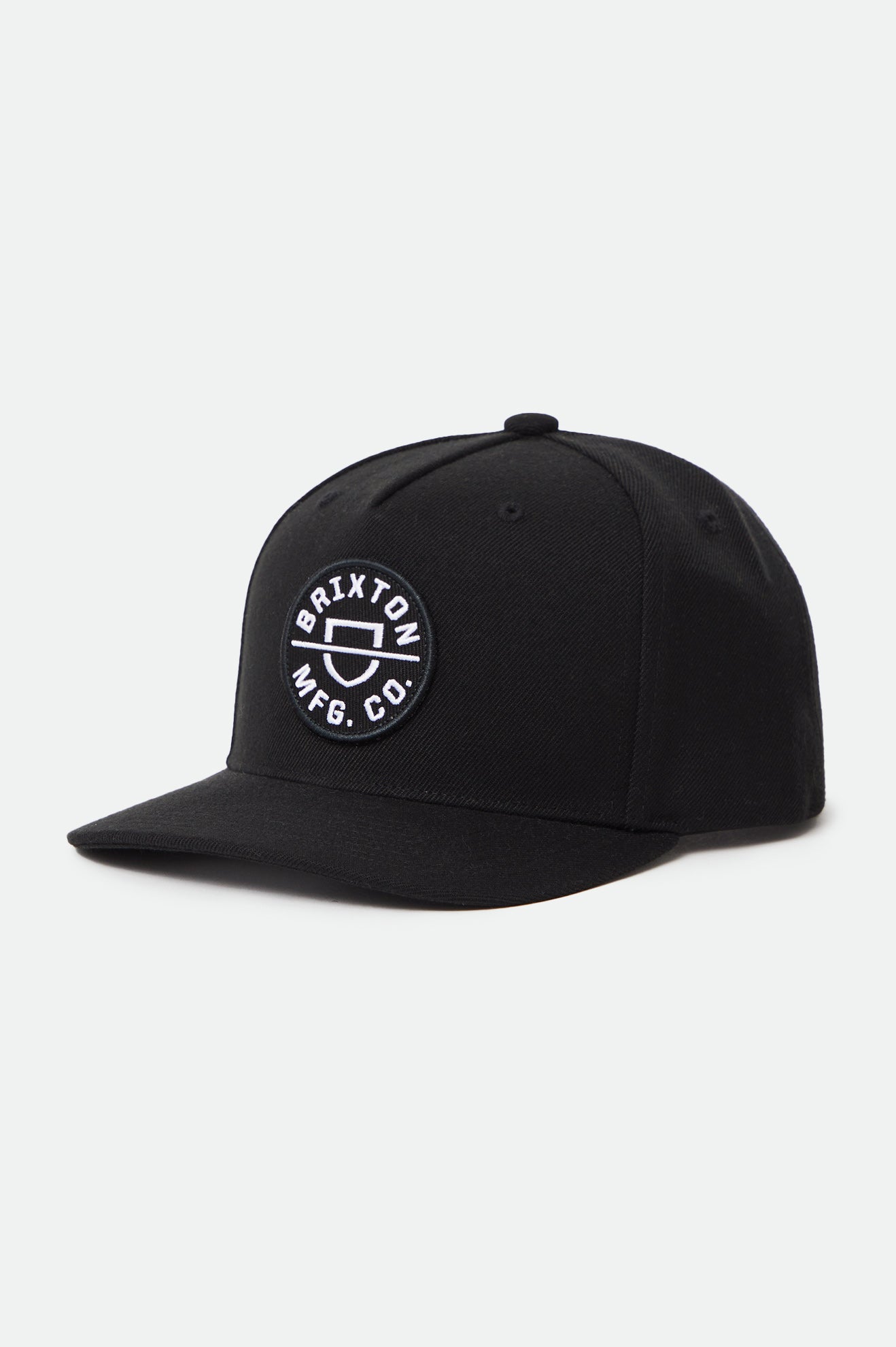 Gorras Brixton Crest C NetPlus MP Hombre Negras | 901564GWR