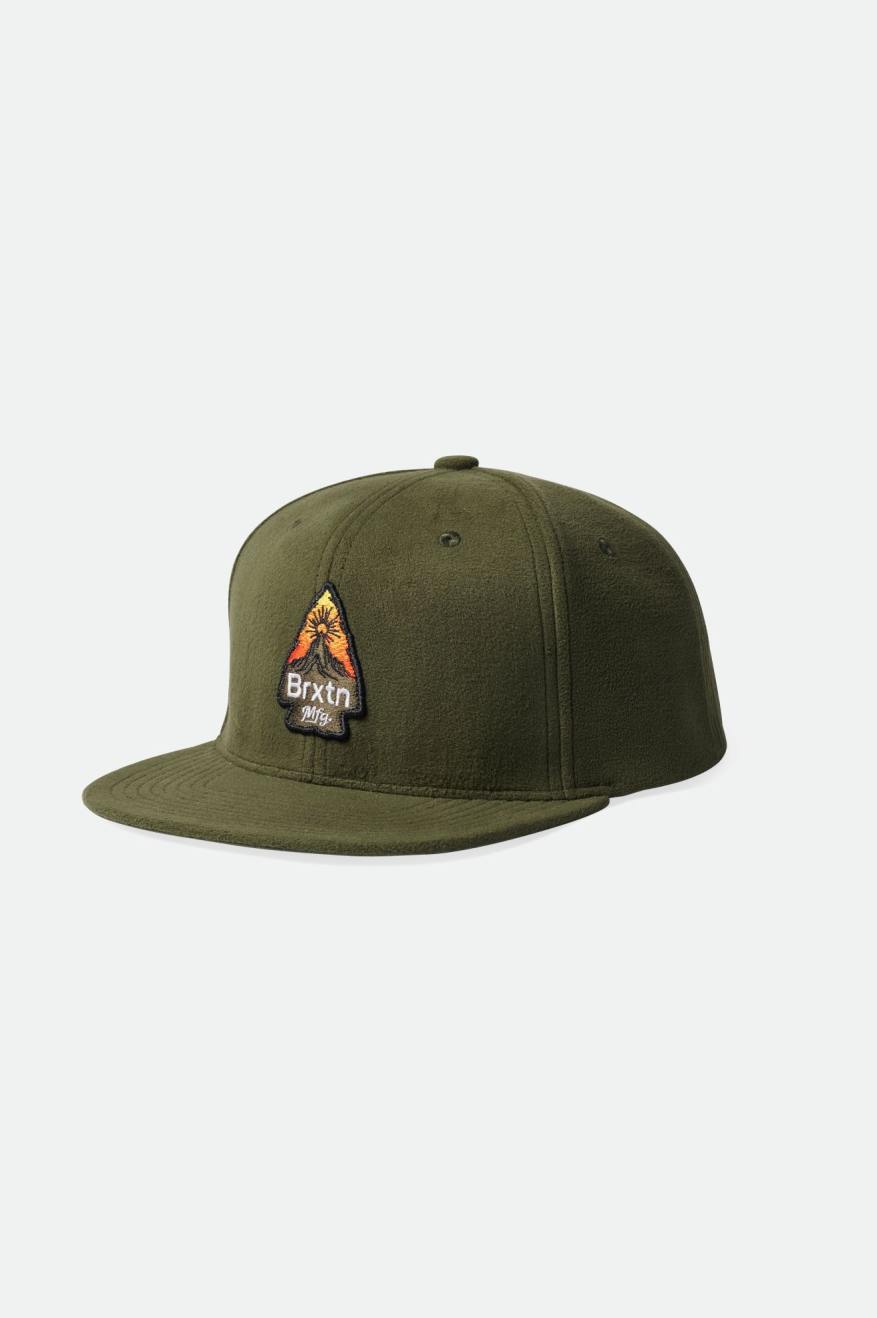 Gorras Brixton Holt MP Hombre Verde Oliva | 702615FAQ