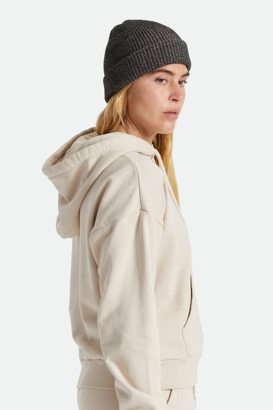 Gorros Brixton Heist Mujer Negras Beige | 915403XON