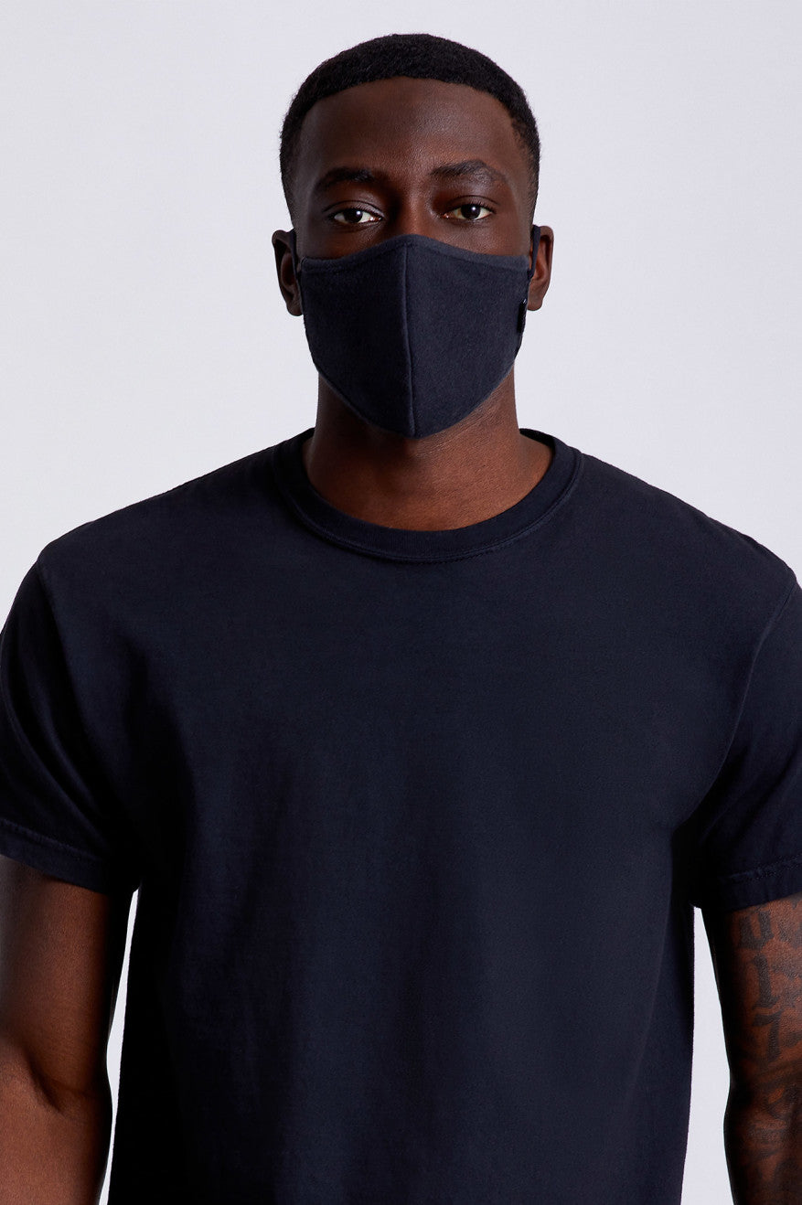 Mascarilla Brixton Arctic Fleece Unisex Negras | 025819QLV