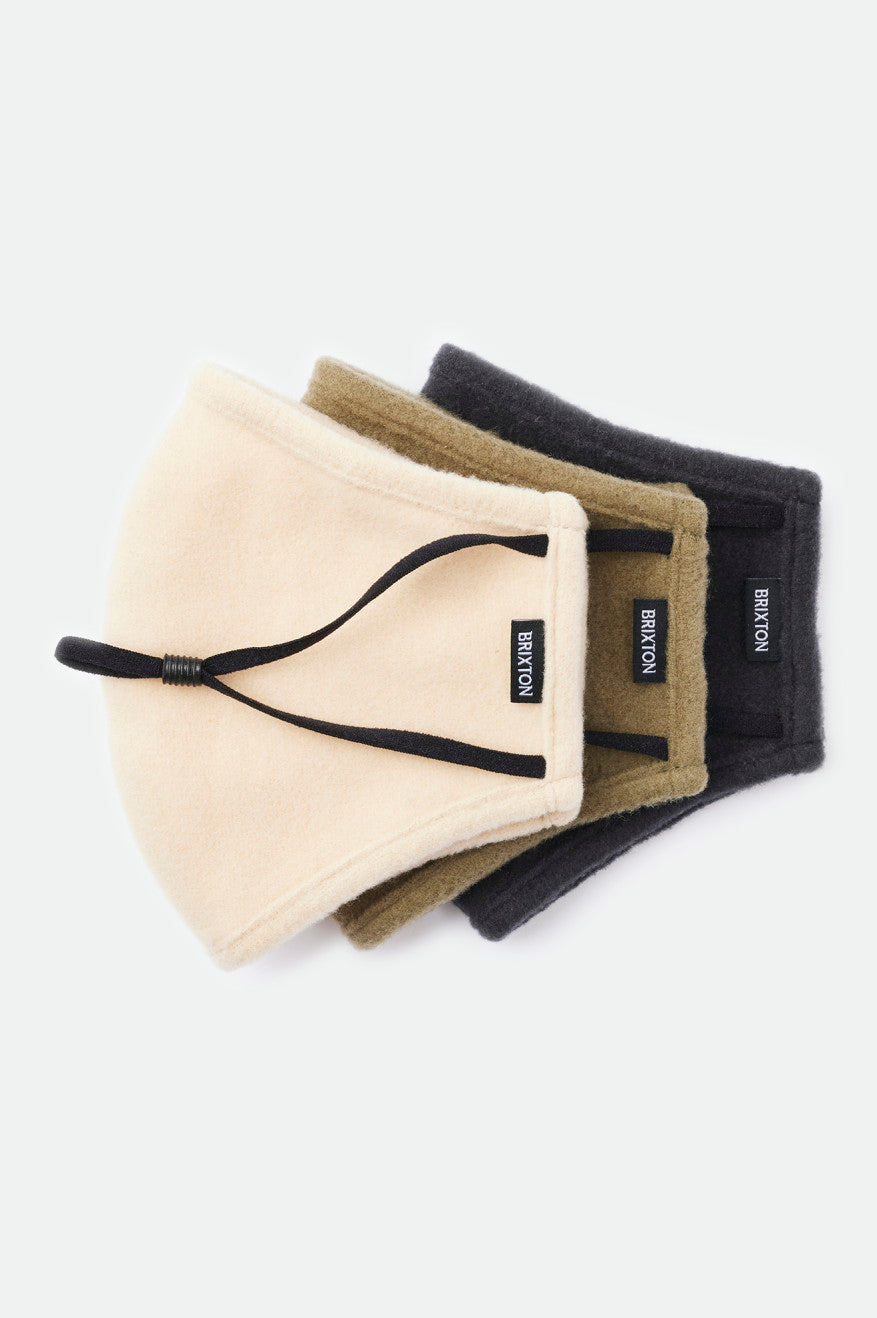 Mascarilla Brixton Arctic Fleece Unisex Beige | 547312FOB