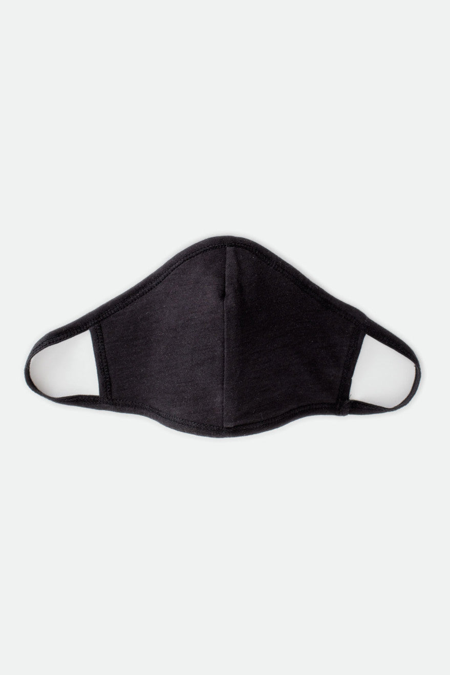 Mascarilla Brixton Reversible Unisex Negras | 513246WUL