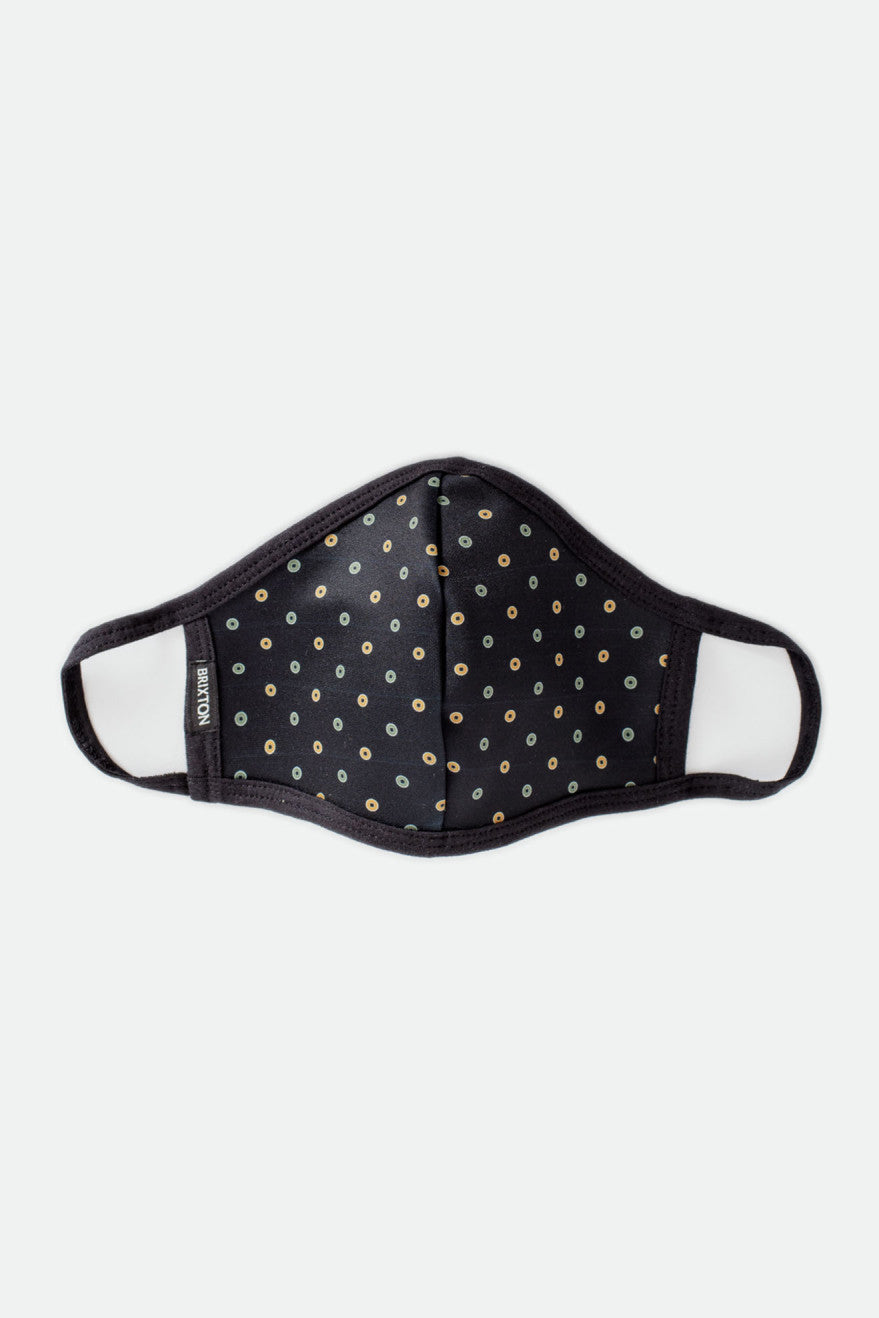 Mascarilla Brixton Reversible Unisex Negras | 617809QHY