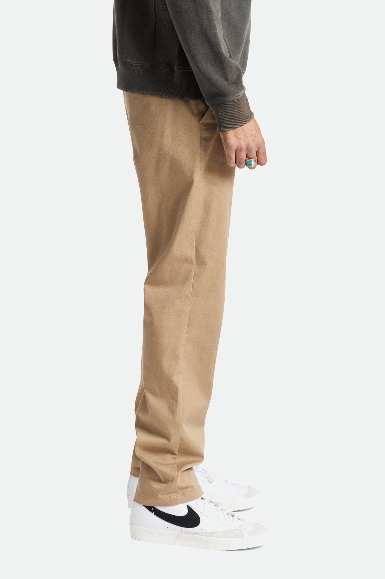 Pantalones Brixton Choice Chino Hombre Kaki | 347185TBD