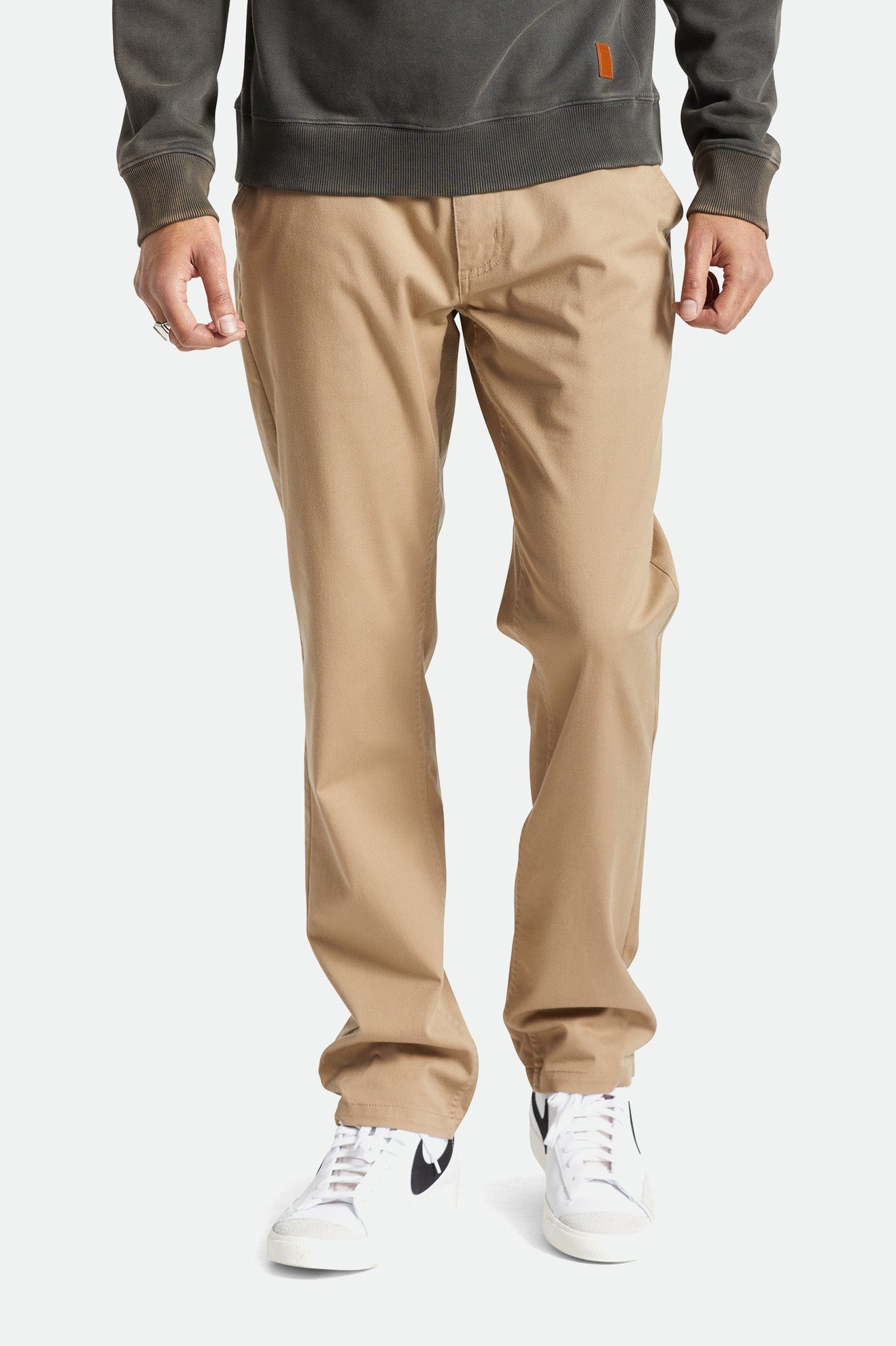 Pantalones Brixton Choice Chino Hombre Kaki | 347185TBD