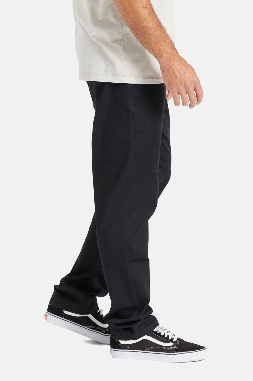 Pantalones Brixton Choice Chino Regular Hombre Negras | 197038TDW