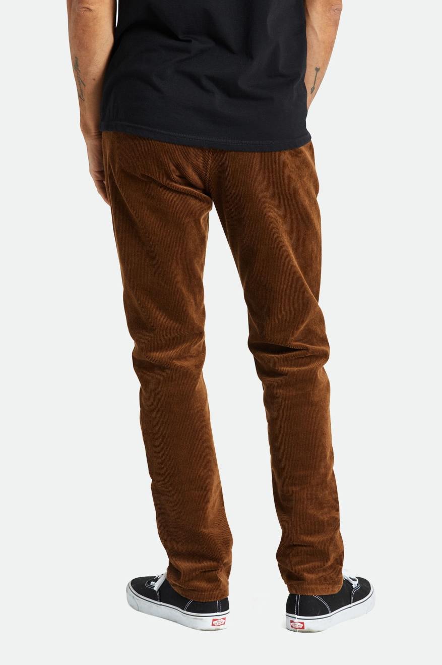 Pantalones Brixton Choice Chino Regular Hombre Marrones | 210745YSZ