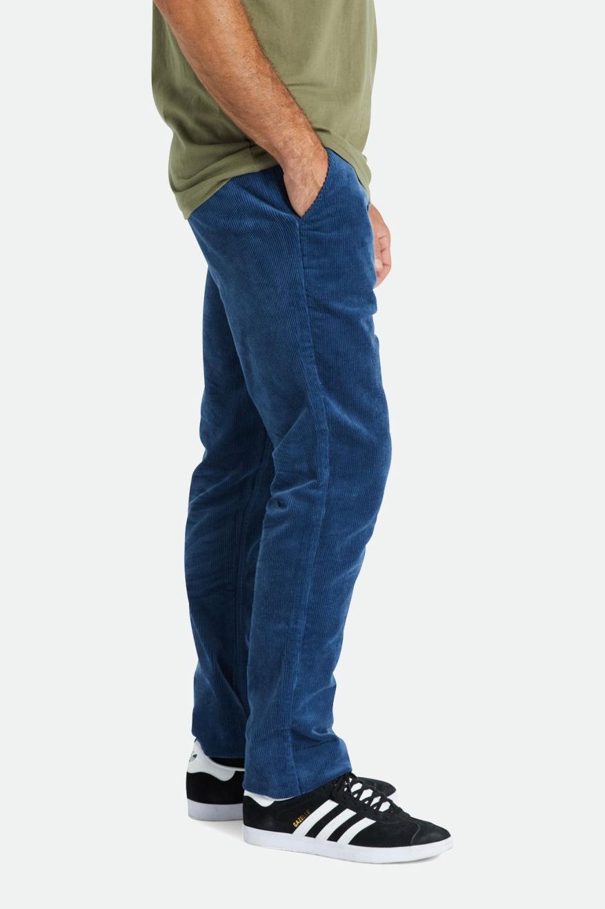 Pantalones Brixton Choice Chino Regular Hombre Azules | 247650RCW