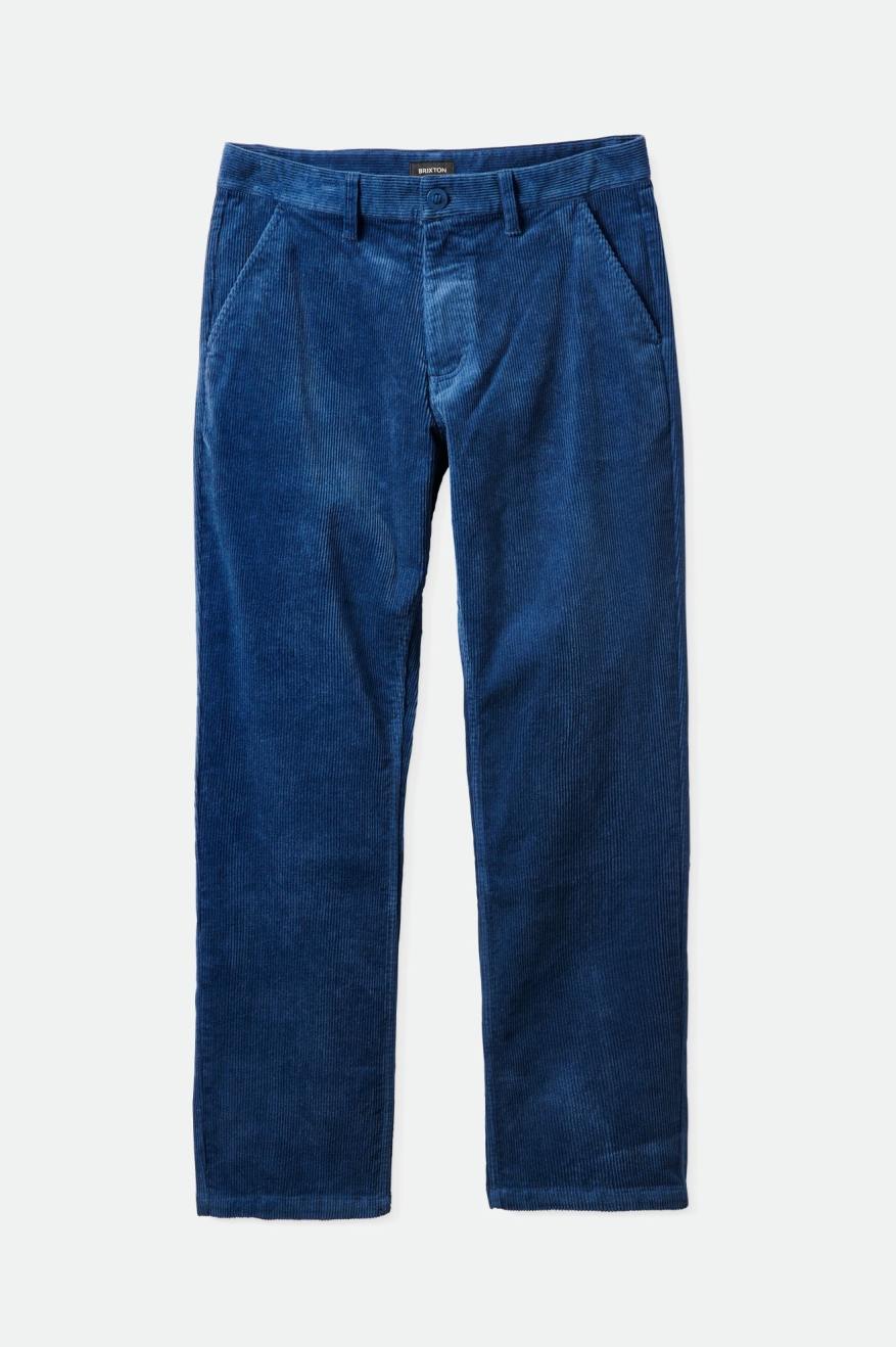 Pantalones Brixton Choice Chino Regular Hombre Azules | 247650RCW