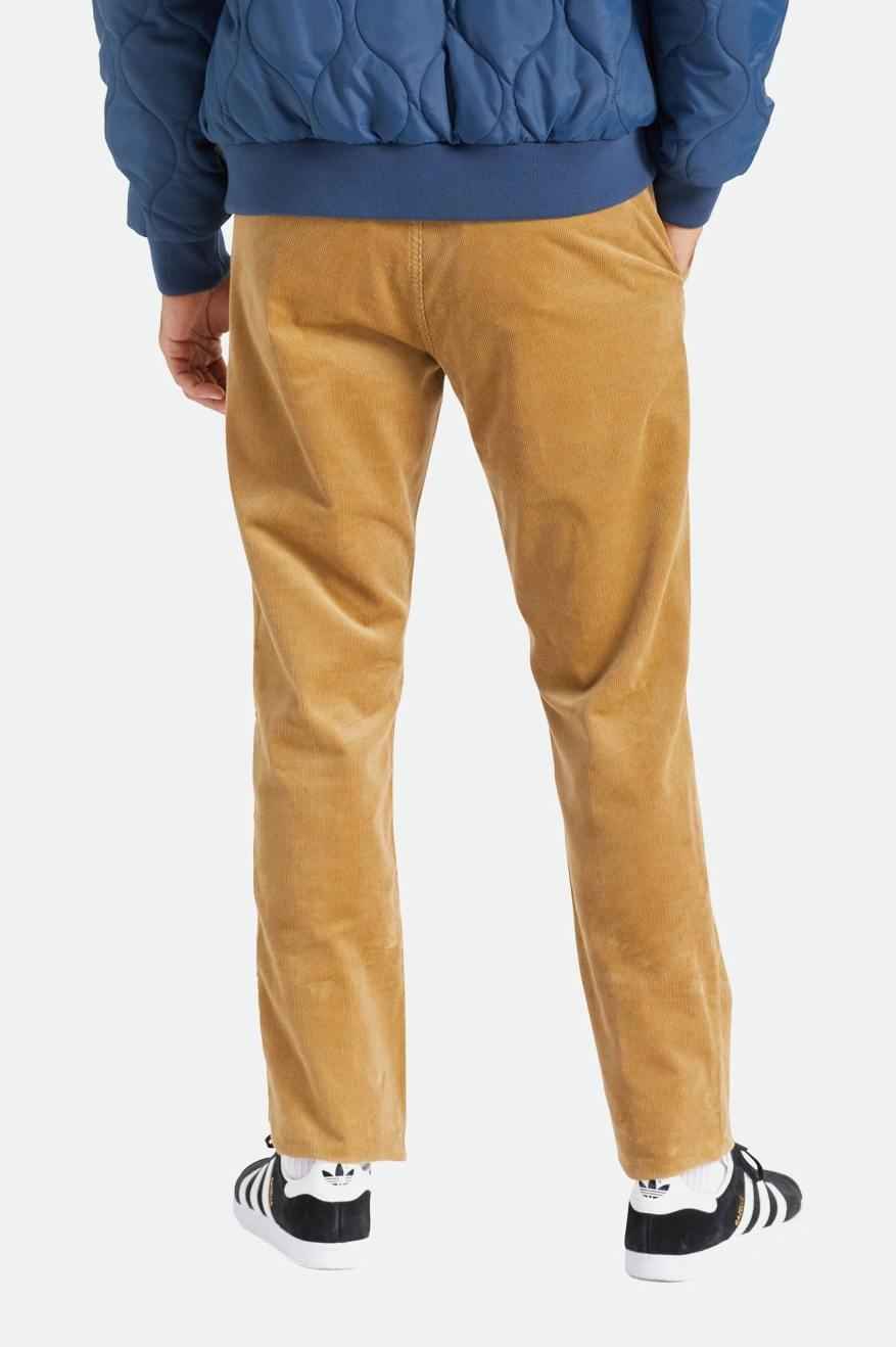 Pantalones Brixton Choice Chino Regular Hombre Kaki | 642918VGW