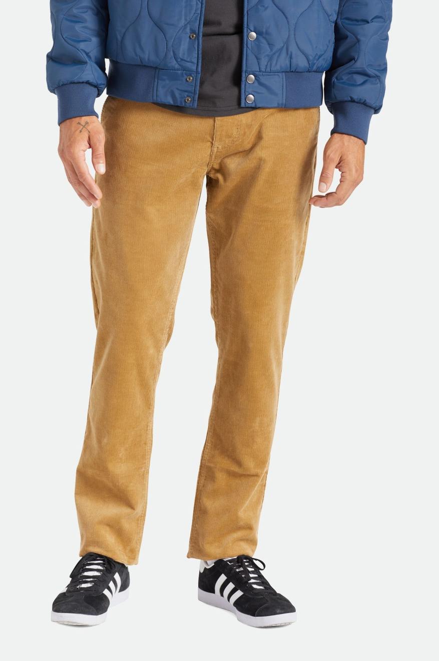 Pantalones Brixton Choice Chino Regular Hombre Kaki | 642918VGW