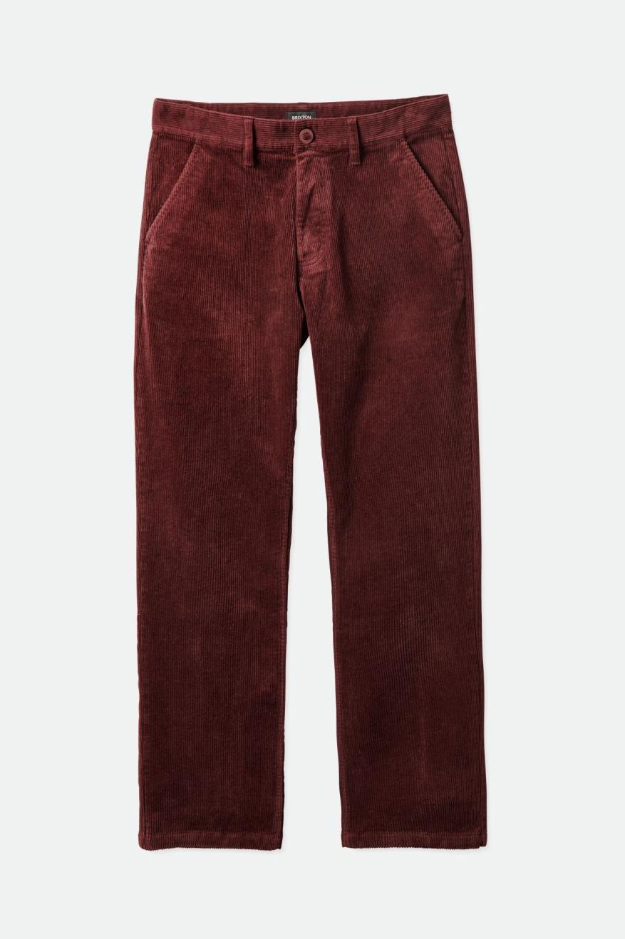 Pantalones Brixton Choice Chino Regular Hombre Rojas | 794830IAE