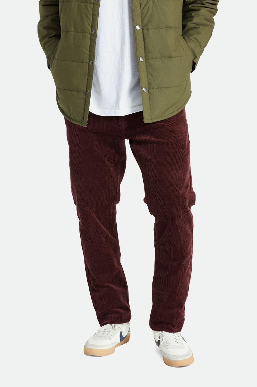 Pantalones Brixton Choice Chino Regular Hombre Rojas | 794830IAE