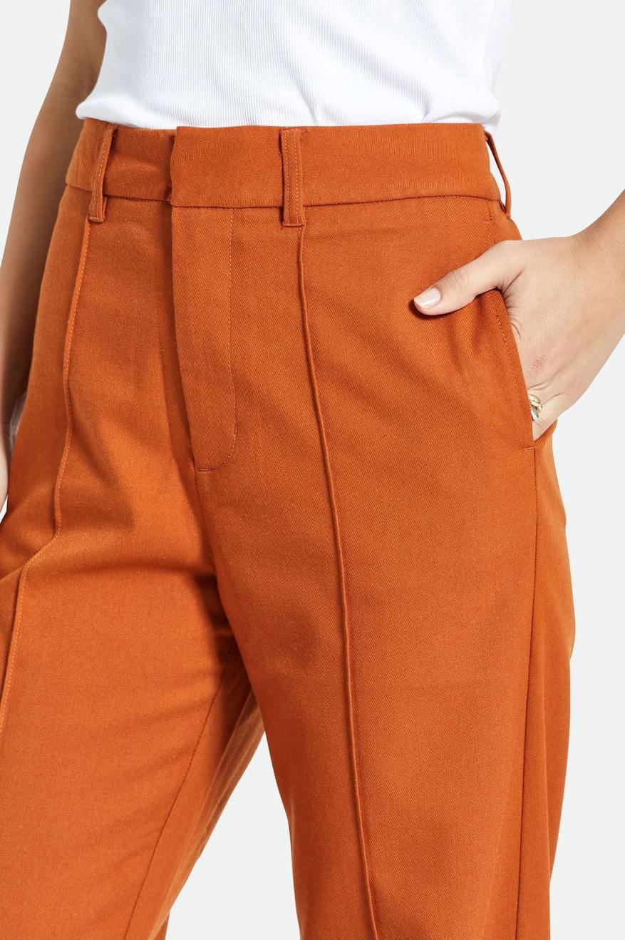 Pantalones Brixton Retro Trouser Mujer Naranjas | 520769ERZ