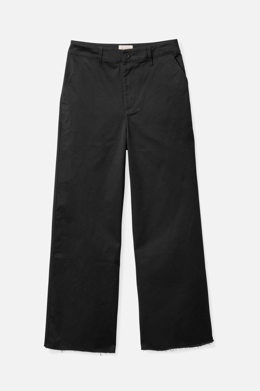 Pantalones Brixton Victory Anchos Leg Mujer Negras | 641528UGR