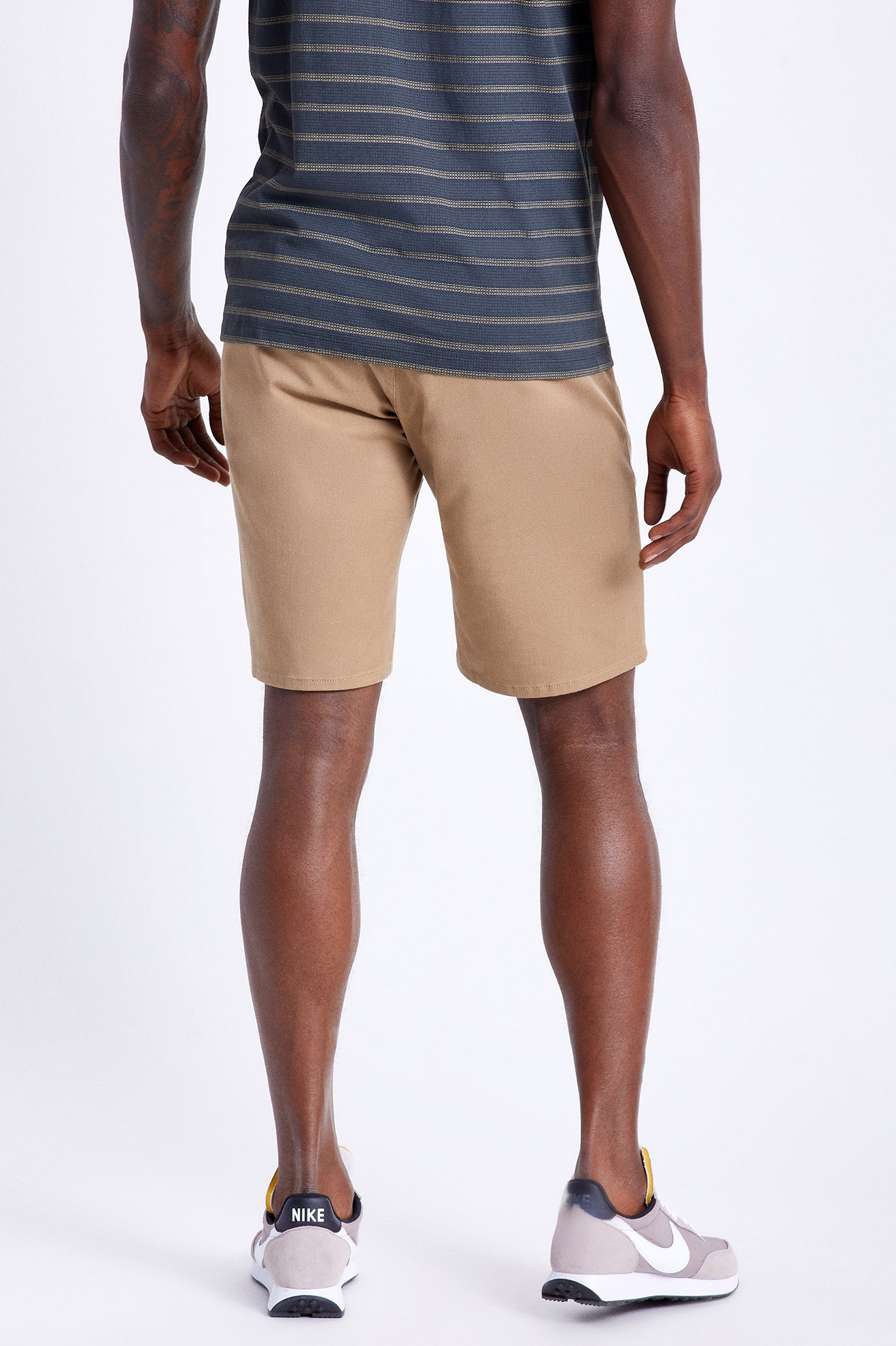 Pantalones Cortos Brixton Choice Chino Hombre Kaki | 395176SRW