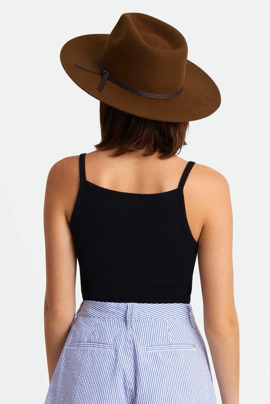 Sombreros Brixton Cohen Cowboy Hat Mujer Cafe | 745063DCW