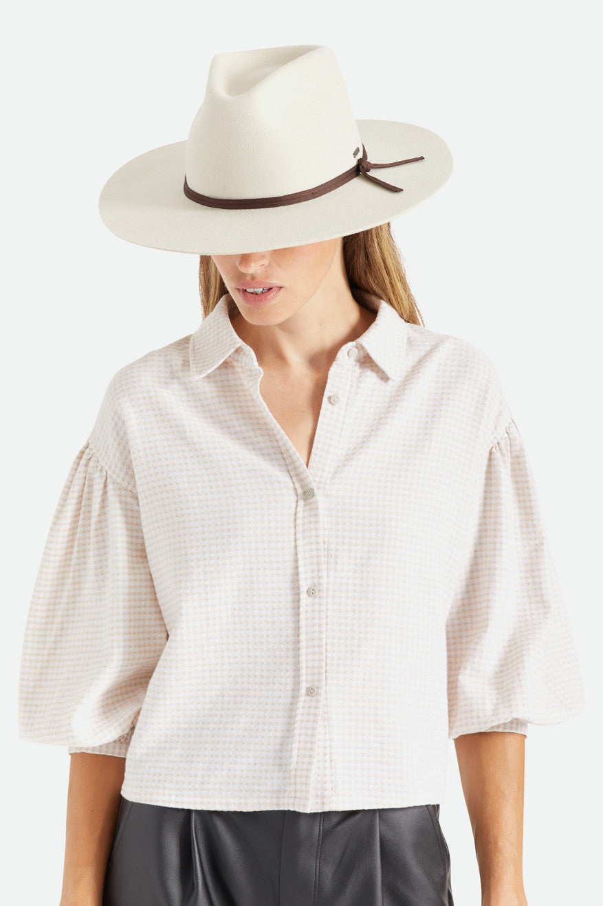 Sombreros Brixton Cohen Cowboy Hombre Blancas | 702395XIR