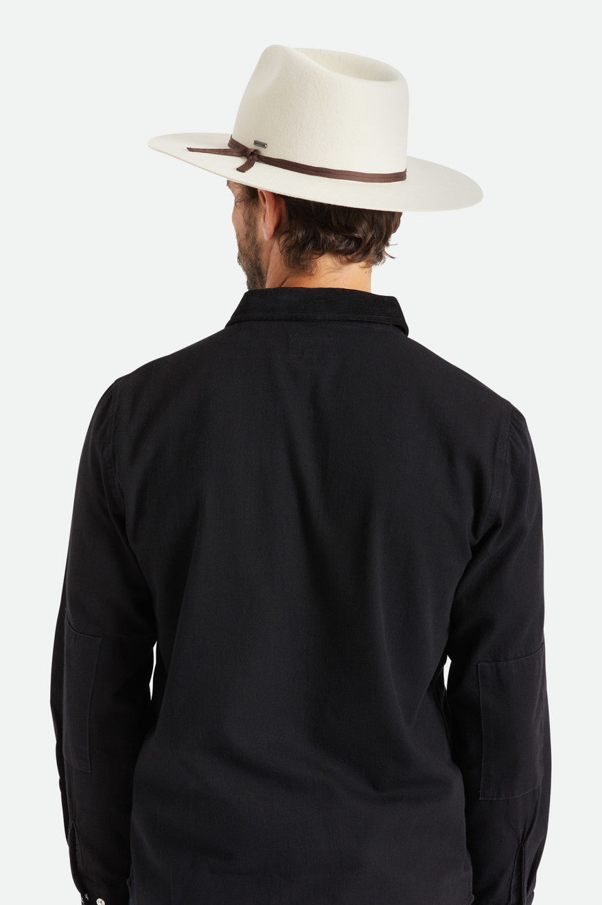 Sombreros Brixton Cohen Cowboy Hombre Blancas | 702395XIR