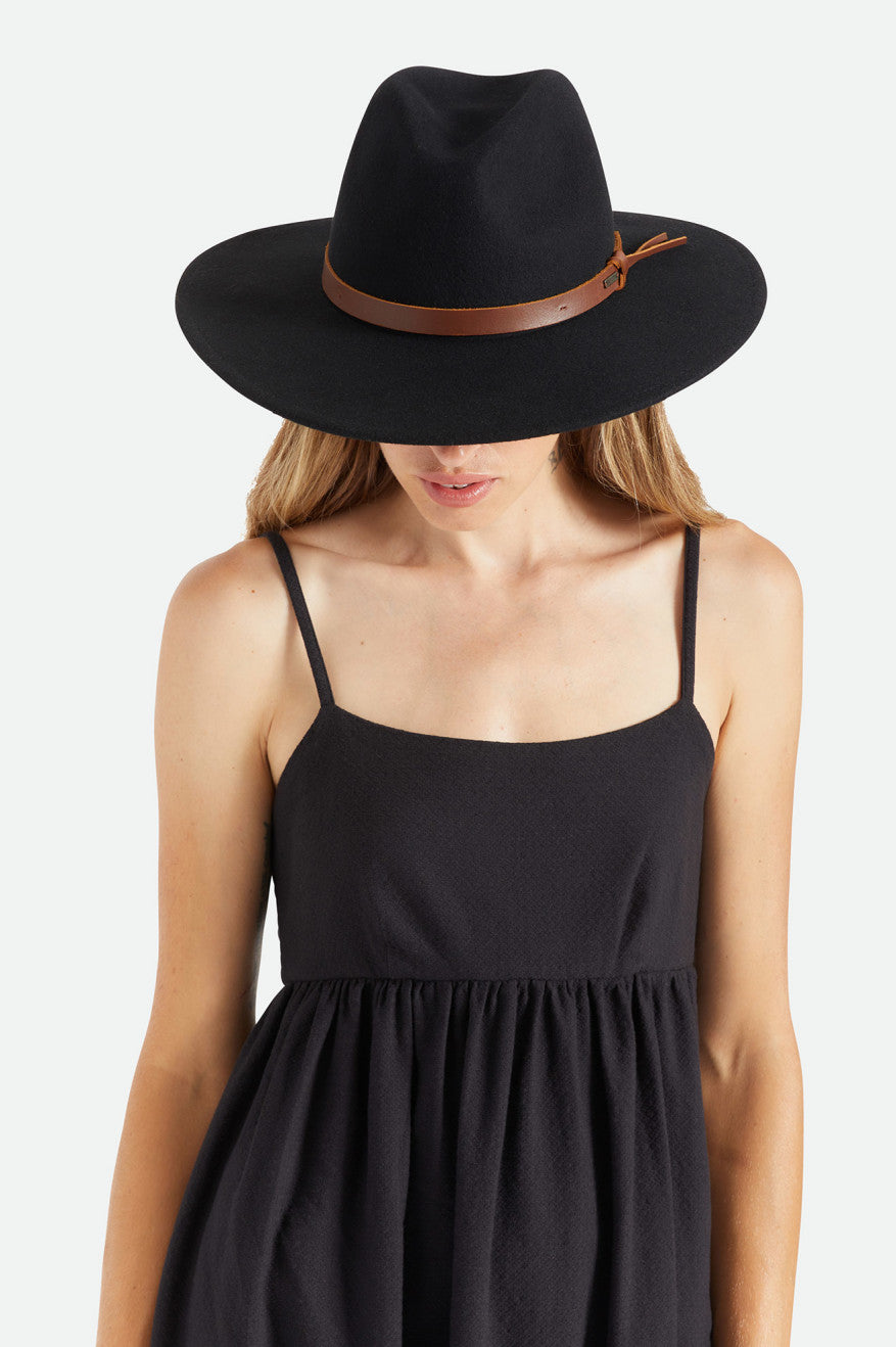 Sombreros Brixton Field Proper Hat Mujer Negras | 251378QWT