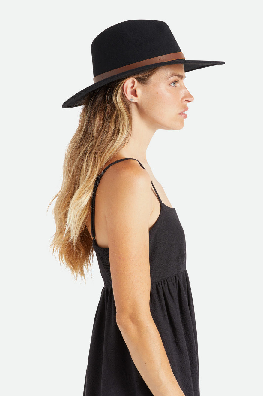 Sombreros Brixton Field Proper Hat Mujer Negras | 251378QWT