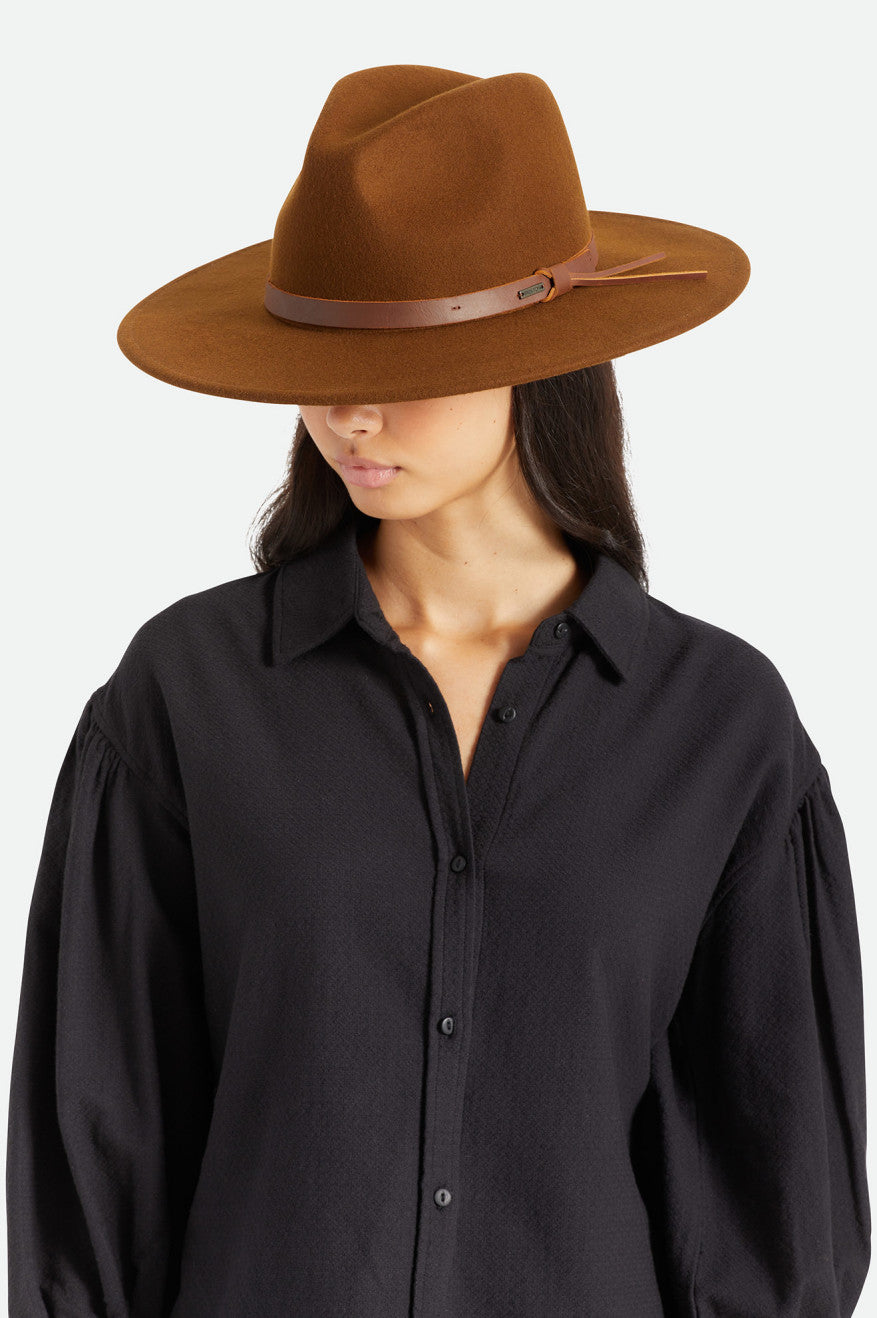 Sombreros Brixton Field Proper Hat Mujer Cafe | 750629OIA