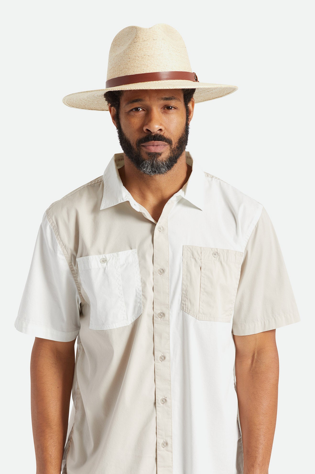 Sombreros Brixton Field Proper Hombre Beige | 206843TMO