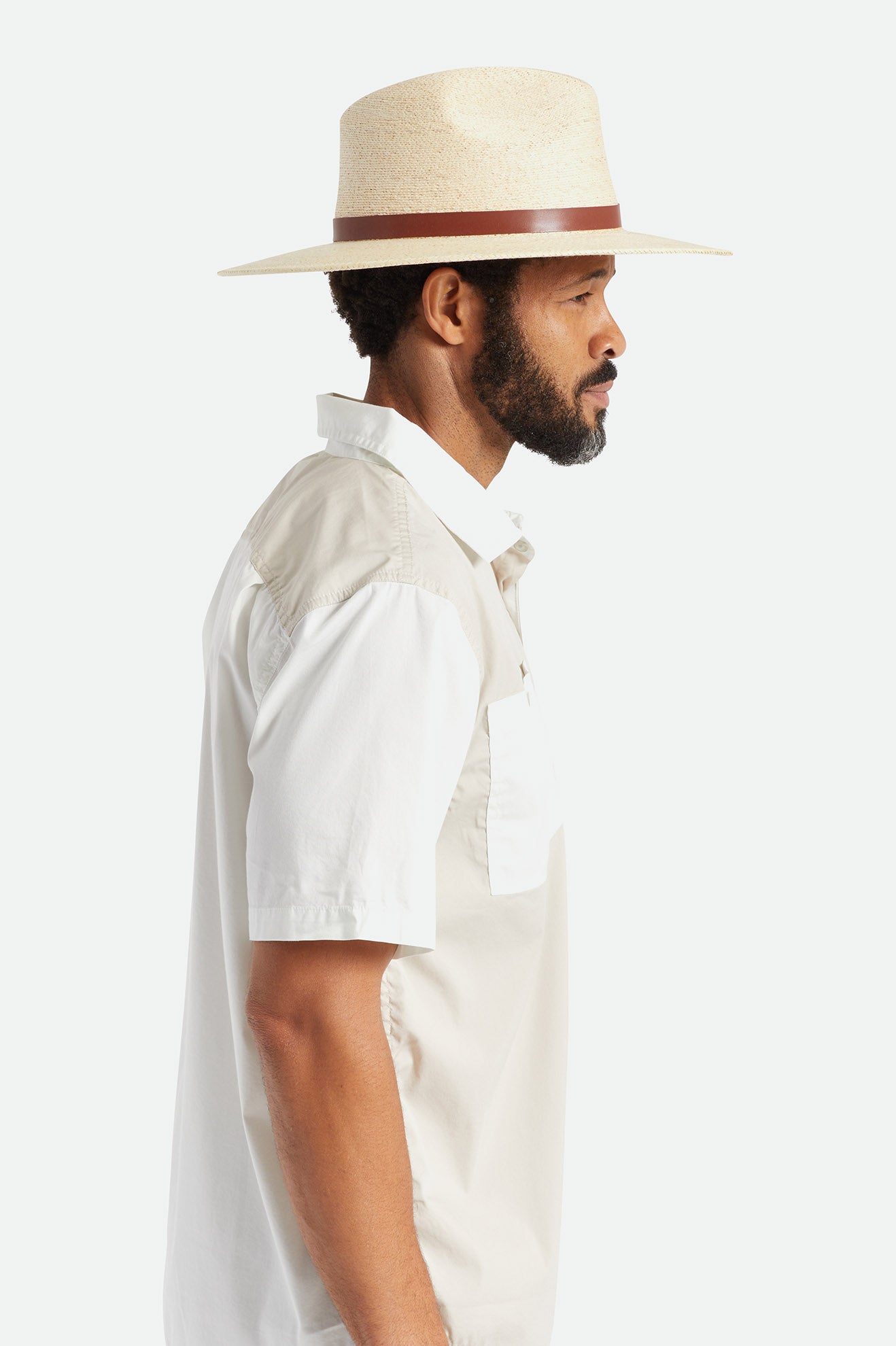 Sombreros Brixton Field Proper Hombre Beige | 206843TMO