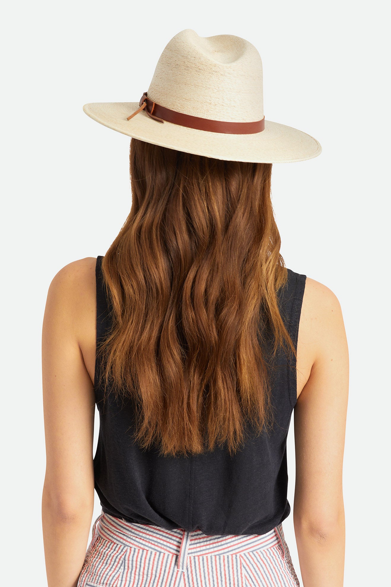 Sombreros Brixton Field Proper Straw Hat Mujer Beige | 647908PEJ