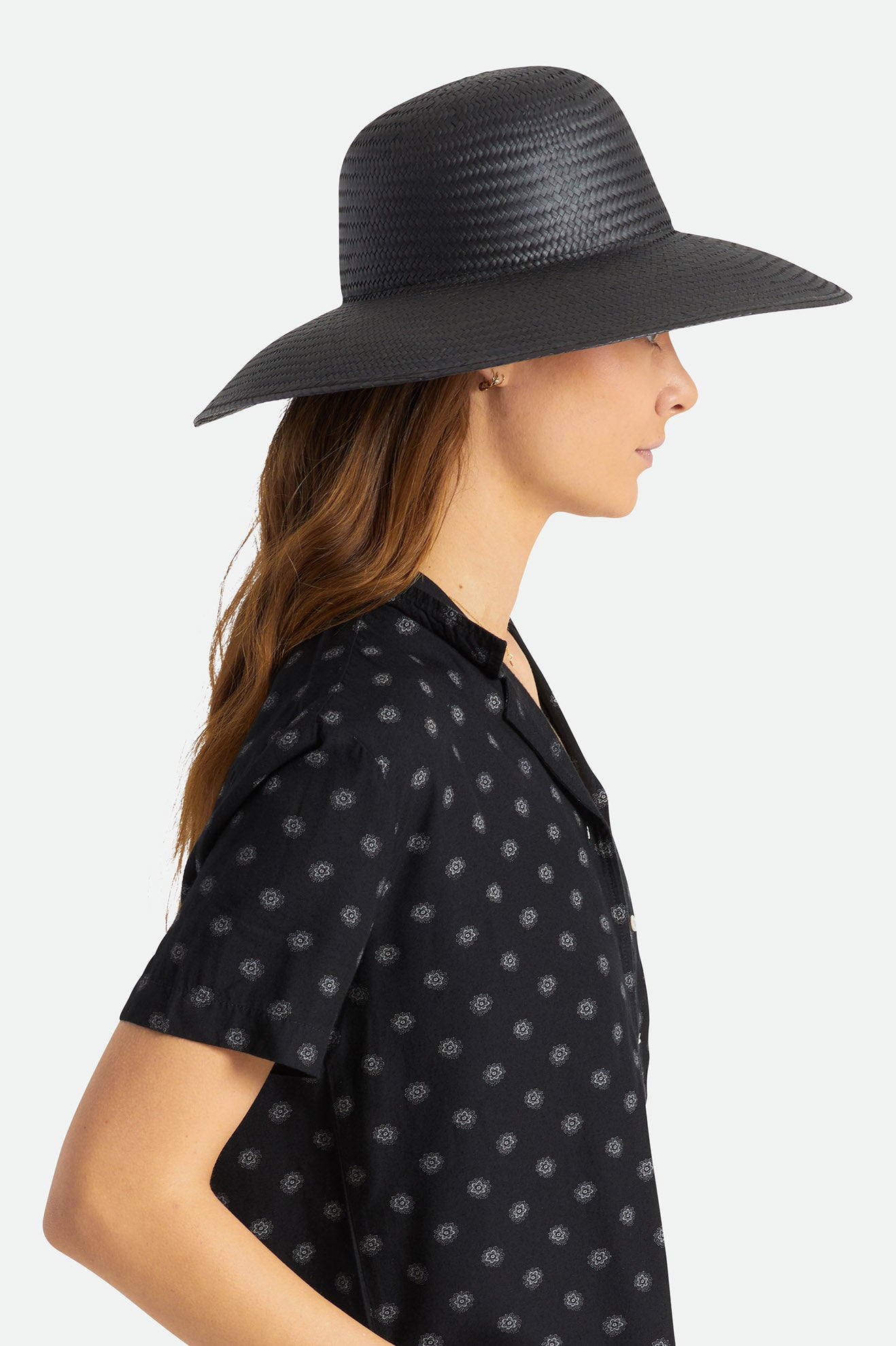 Sombreros Brixton Janae Sun Hat Mujer Negras | 315402DFT