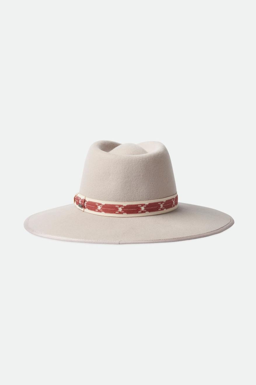 Sombreros Brixton Jo Rancher Hat Mujer Beige | 170489KCB