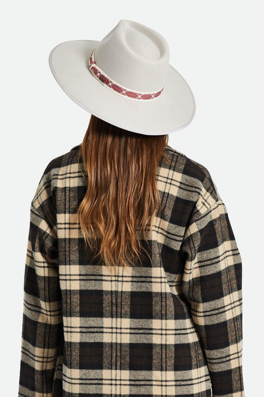 Sombreros Brixton Jo Rancher Hat Mujer Beige | 170489KCB