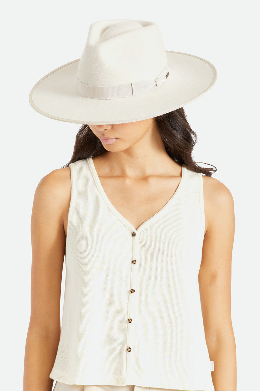 Sombreros Brixton Jo Rancher Hat Mujer Blancas | 542738MYL