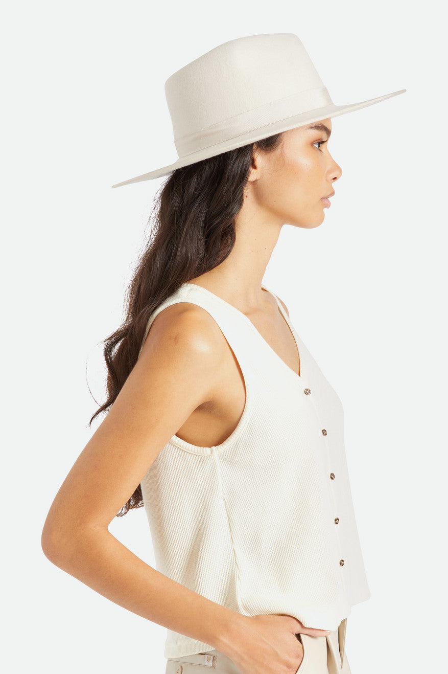 Sombreros Brixton Jo Rancher Hat Mujer Blancas | 542738MYL