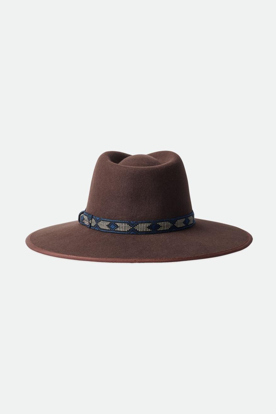 Sombreros Brixton Jo Rancher Hat Mujer Marrones Oscuro | 502936LYU