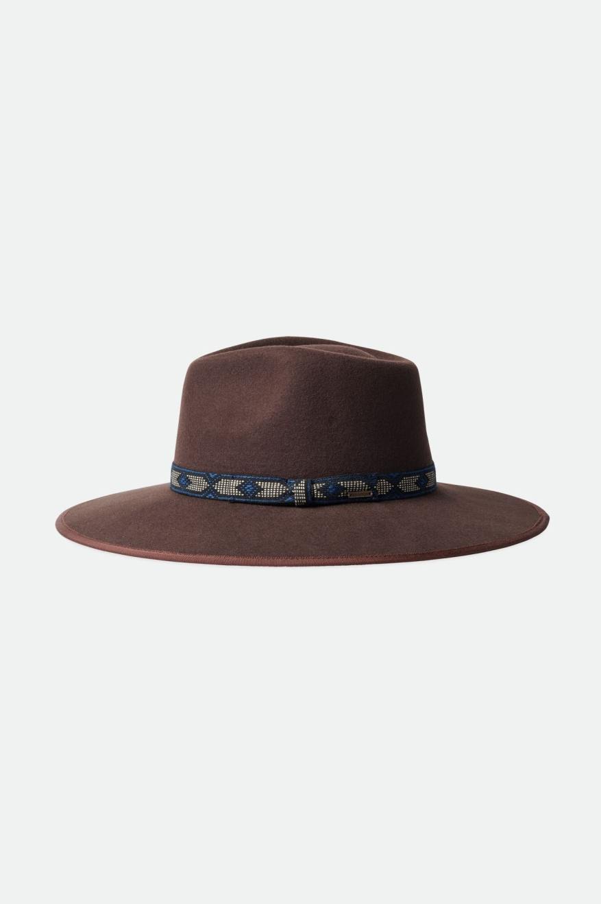 Sombreros Brixton Jo Rancher Hat Mujer Marrones Oscuro | 502936LYU