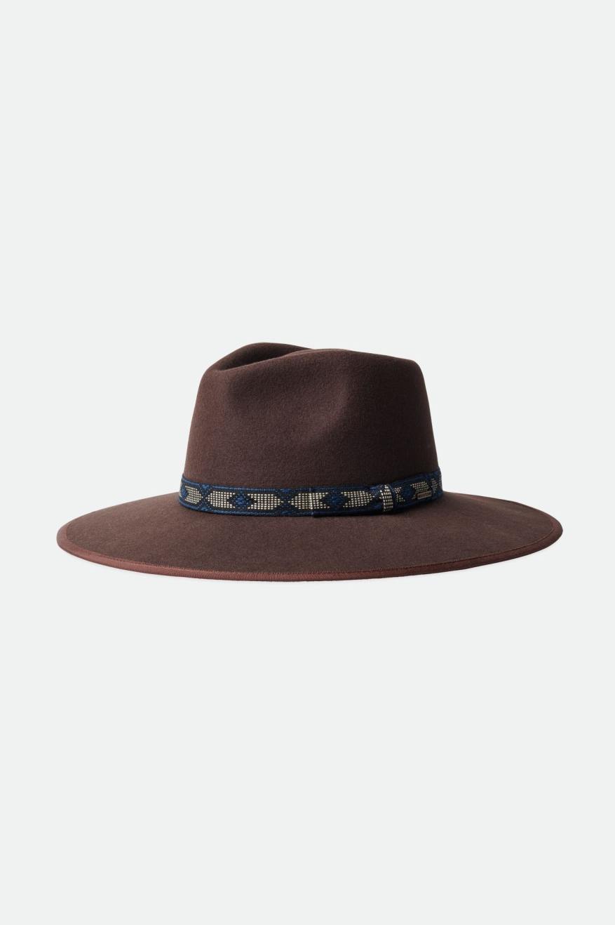 Sombreros Brixton Jo Rancher Hat Mujer Marrones Oscuro | 502936LYU