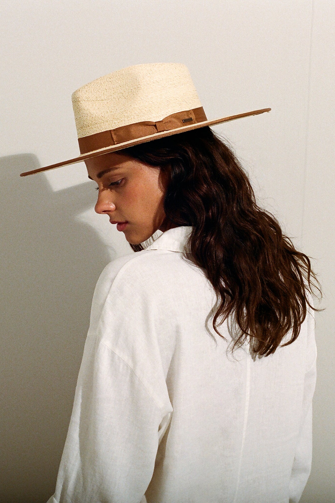 Sombreros Brixton Jo Straw Rancher Hat Mujer Beige | 738491FTR