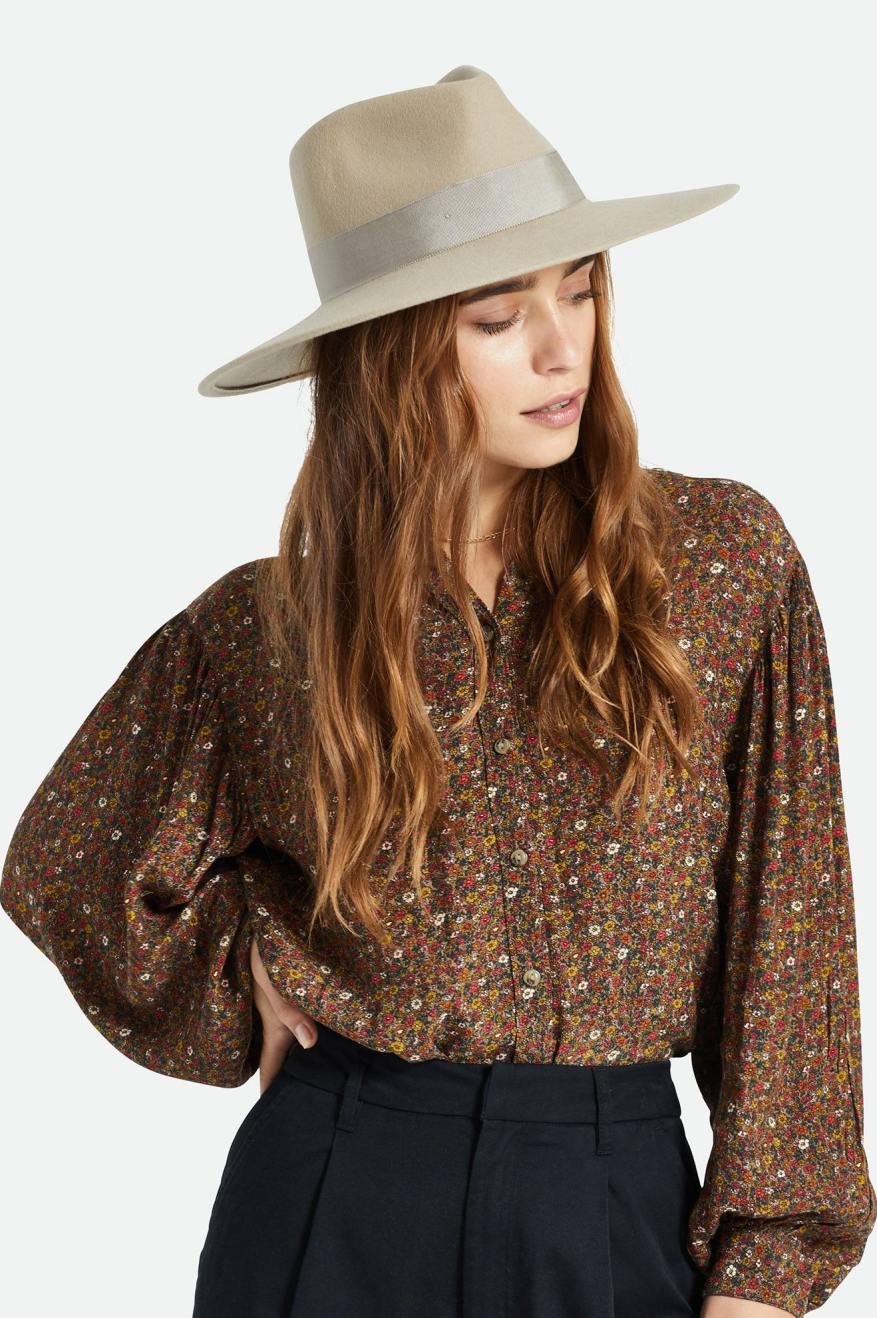 Sombreros Brixton Joanna Felt Hat Mujer Rosas | 431580SFP