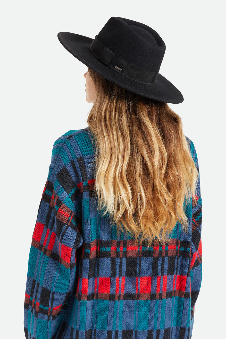 Sombreros Brixton Joanna Felt Hat Mujer Negras | 742963BTX