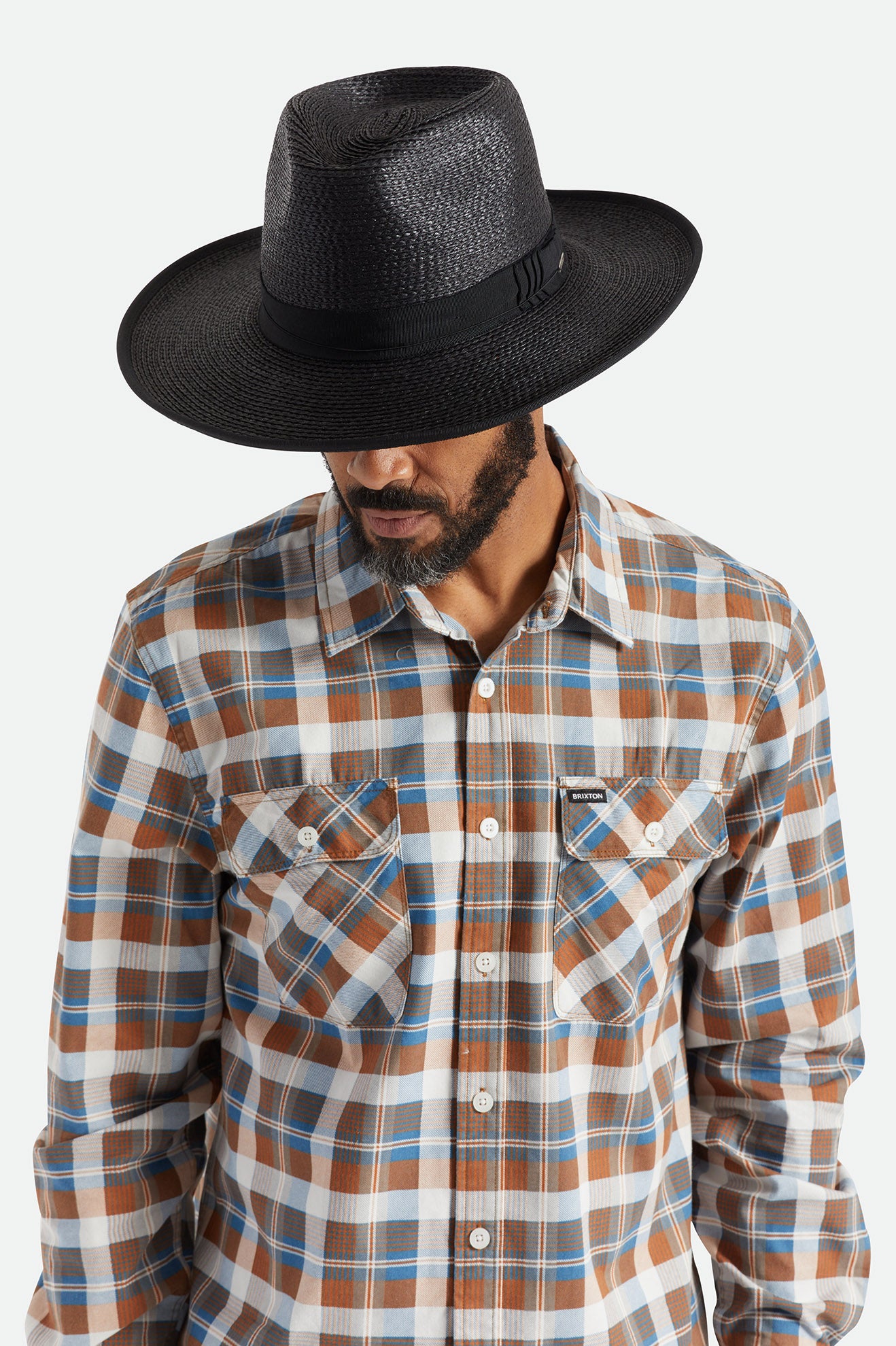 Sombreros Brixton Reno Hombre Negras Negras | 403127BZQ