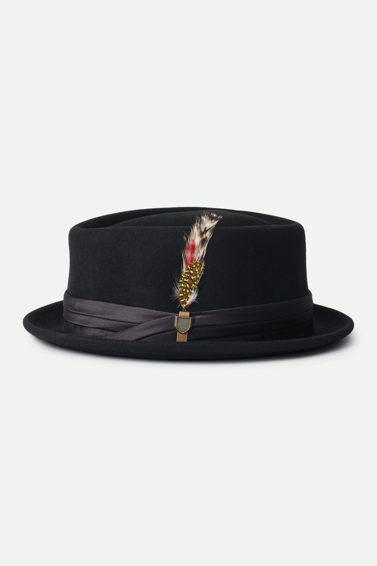 Sombreros Brixton Stout Pork Pie Hombre Negras | 436890KMF