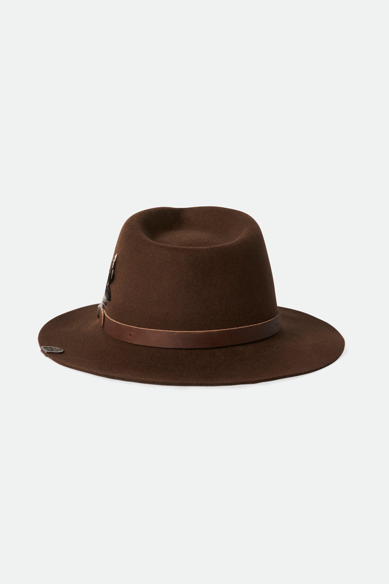 Sombreros De Fieltro Brixton Fender Jaguar Reverb Fedora Mujer Marrones | 283609YTG