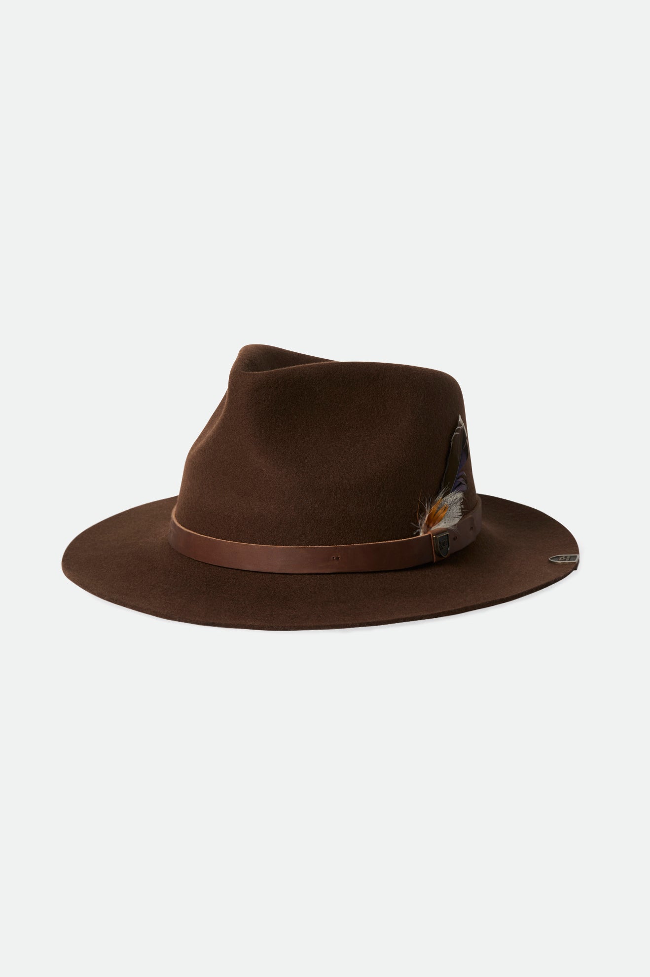 Sombreros De Fieltro Brixton Fender Jaguar Reverb Fedora Mujer Marrones | 283609YTG