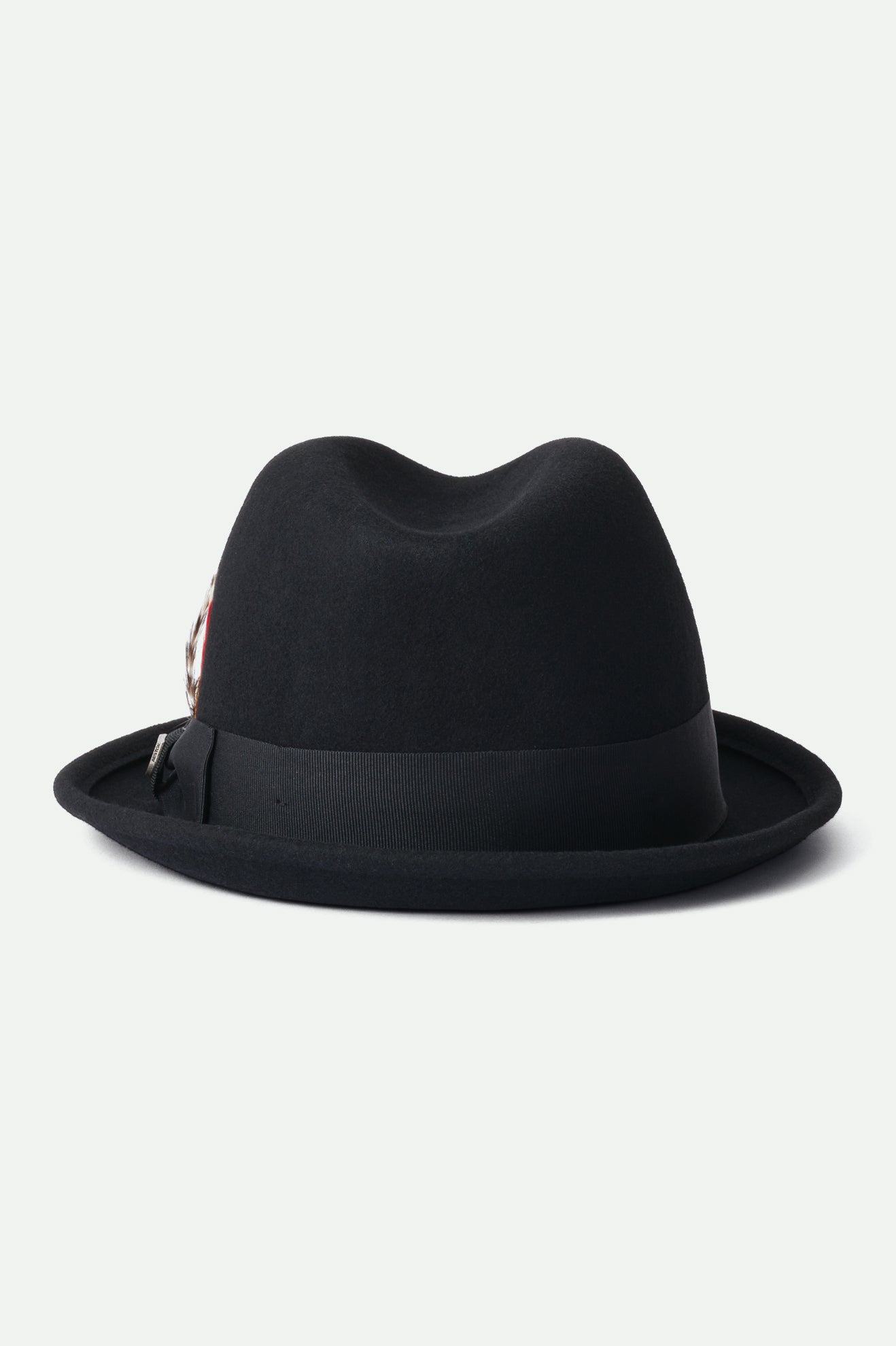 Sombreros De Fieltro Brixton Gain Hombre Negras | 102967NGD