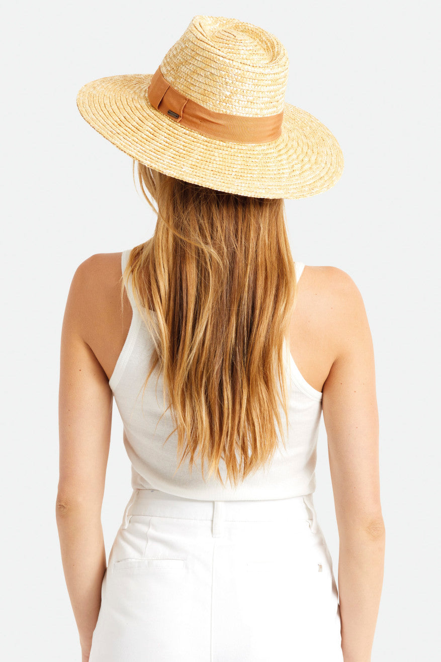 Sombreros De Fieltro Brixton Joanna Hat Mujer Naranjas | 409615VXT